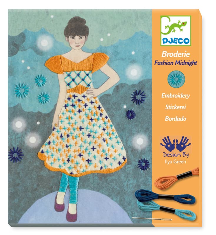 Djeco Broderipyssel Fashion Midnight