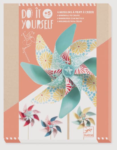 Djeco DIY Vindsnurra