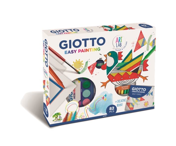 Giotto Art Lab Easy Painting Målarset 82 delar