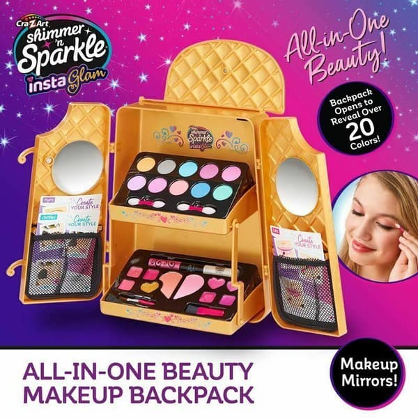 Shimmer N Sparkle Instaglam MakeUp Backpack