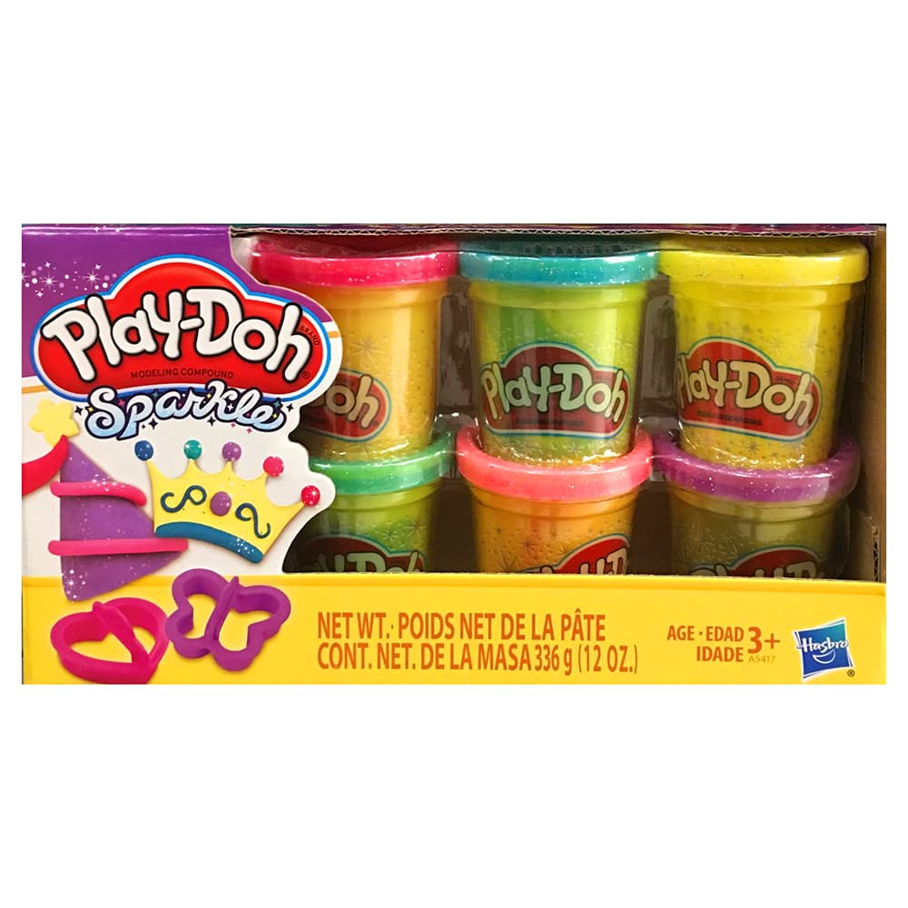 PLAY-DOH SPARKLE COMPOUND COLLECTION