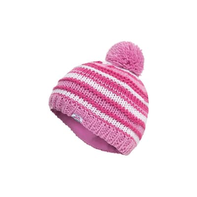 Trespass Childrens Girls Adonna Pom Pom Beanie Hat