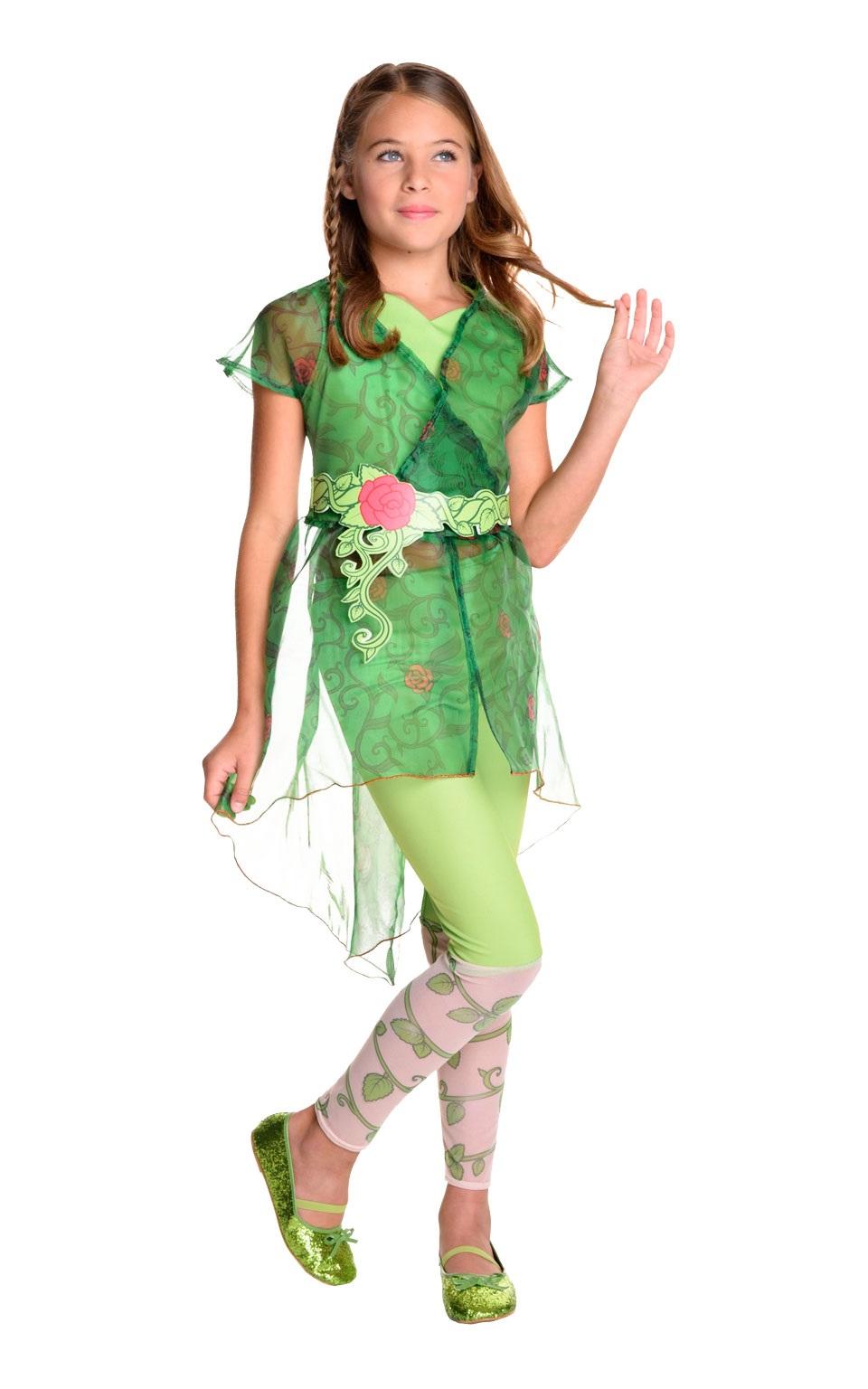 Maskeraddräkt Poison Ivy Deluxe, DC Superhero Girls