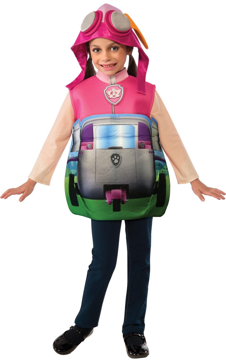 Kostyme, Skye Rideon Candy Catcher, Paw Patrol, Str. 92-116, Rubies