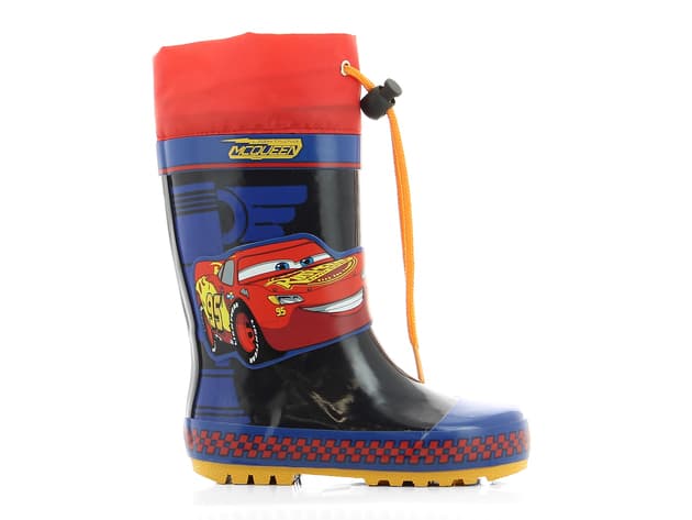 Gummistövel, Blå/röd, strl 22, Disney Cars