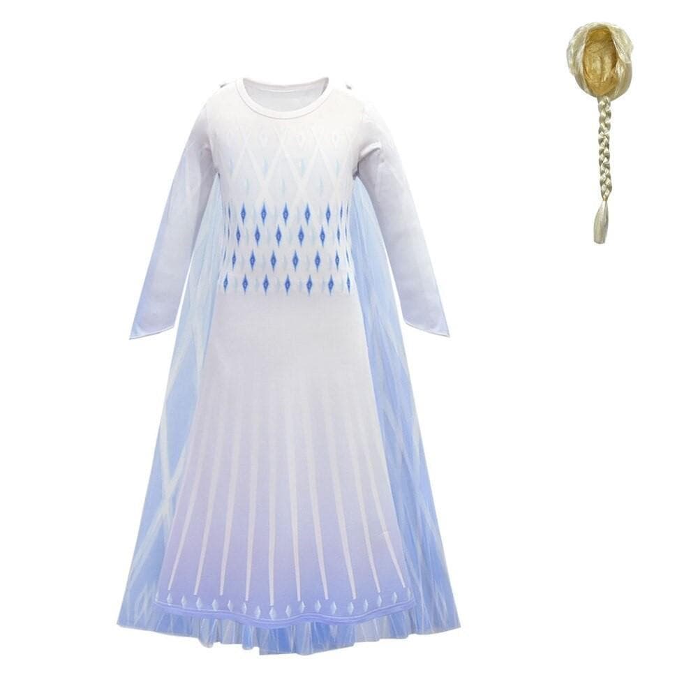 Frost Elsa Anna, klänning accessoarer barn strl.140