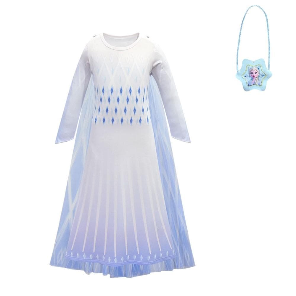 Frost Elsa Anna, klänning accessoarer barn strl.110