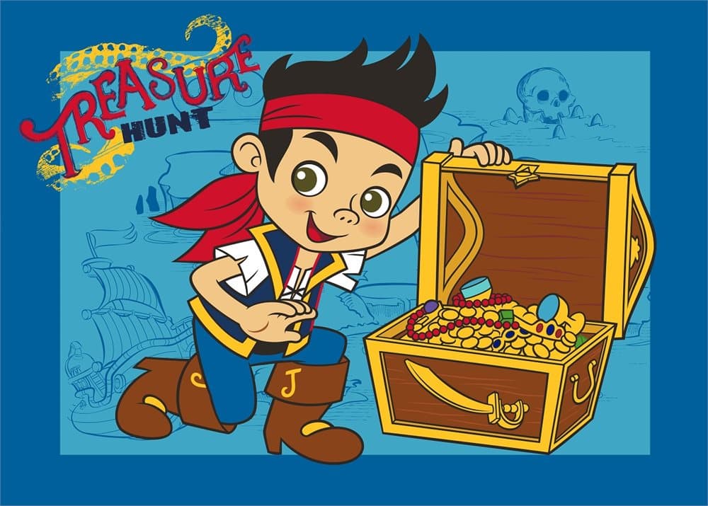 Matta, 95x133 cm, Jake Treasure hunt