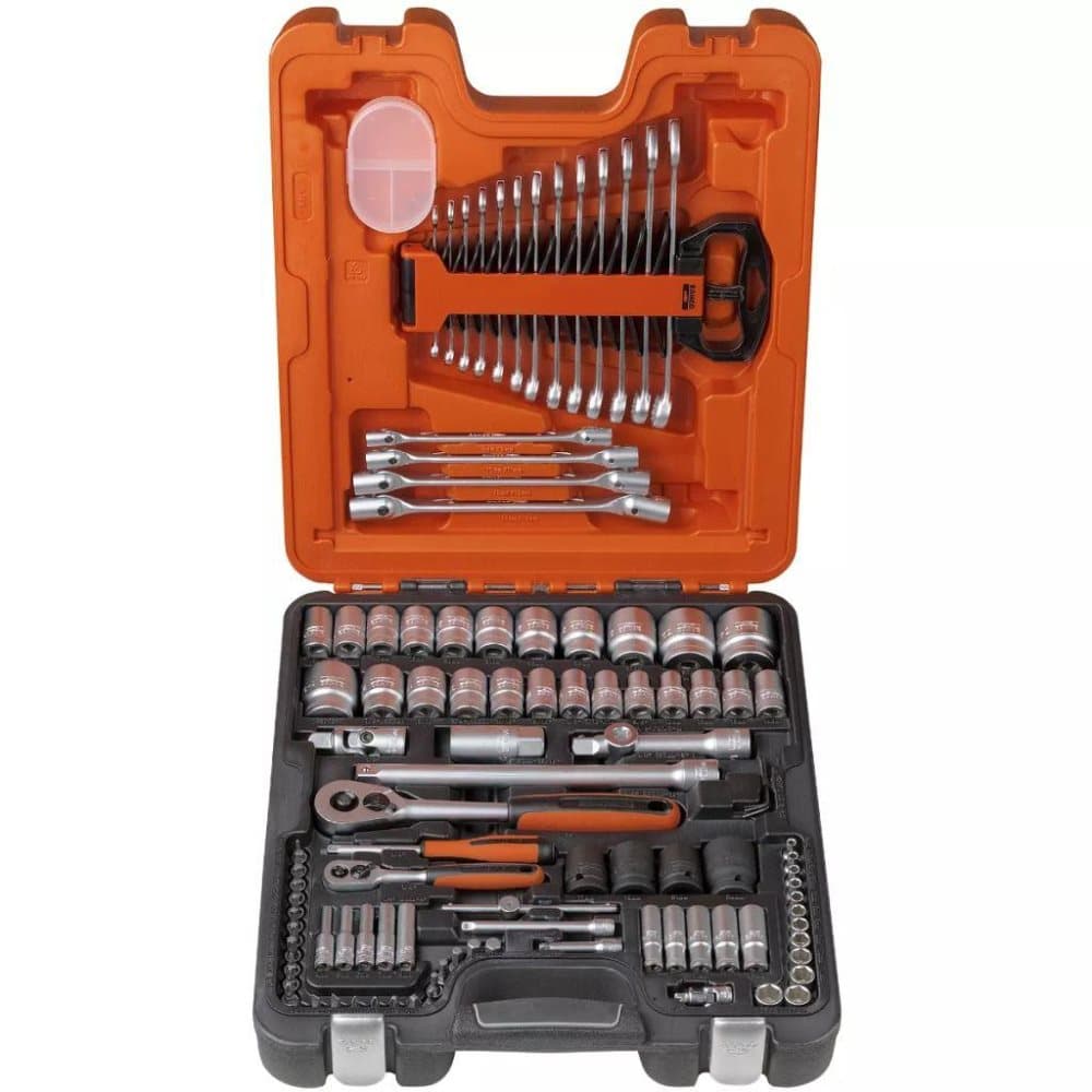 BAHCO topnøglesæt 1/4 og 1/2 106 dele S106