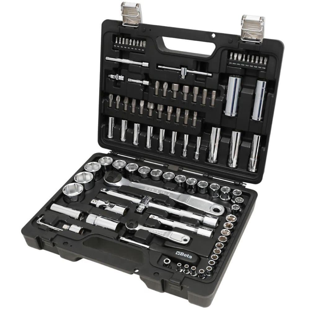Beta Tools 98 deler pipenøkkel og bit- sett 903E/C98 009031098