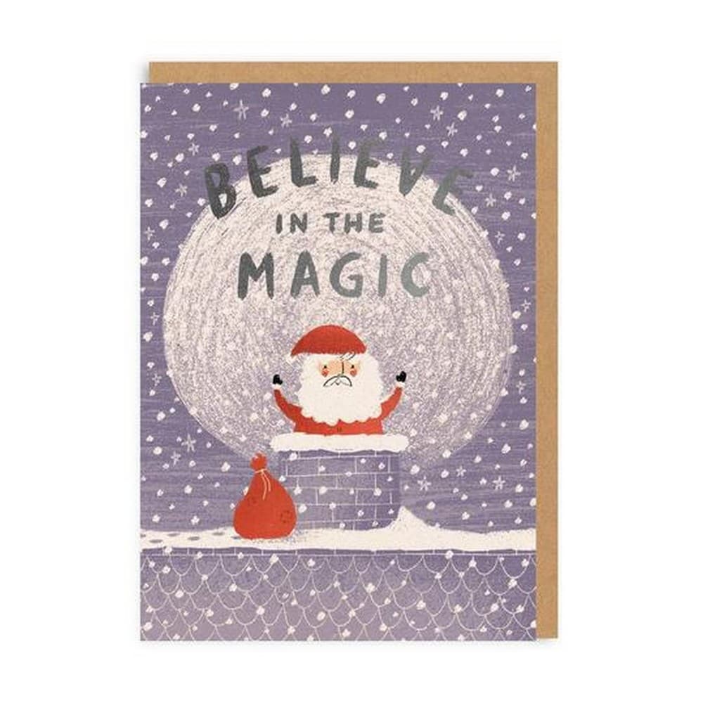 Ohh Deer Believe In The Magic Christmas Card