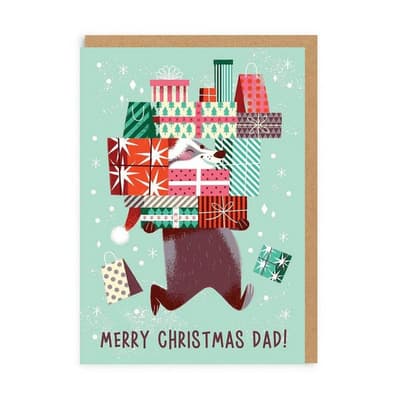 Ohh Deer Merry Christmas Dad Card