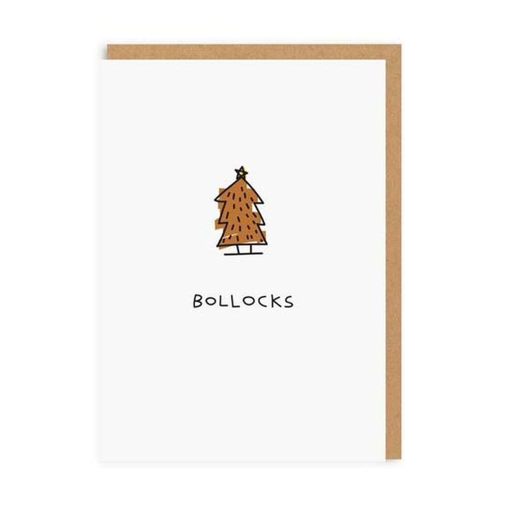 Ohh Deer Bollocks Christmas Card