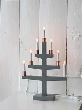 Dekoration Metallhylsa Kopparfärgad 7-Pack