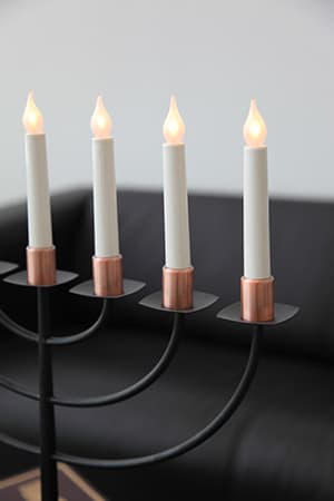 Dekoration Metallhylsa Kopparfärgad 7-Pack