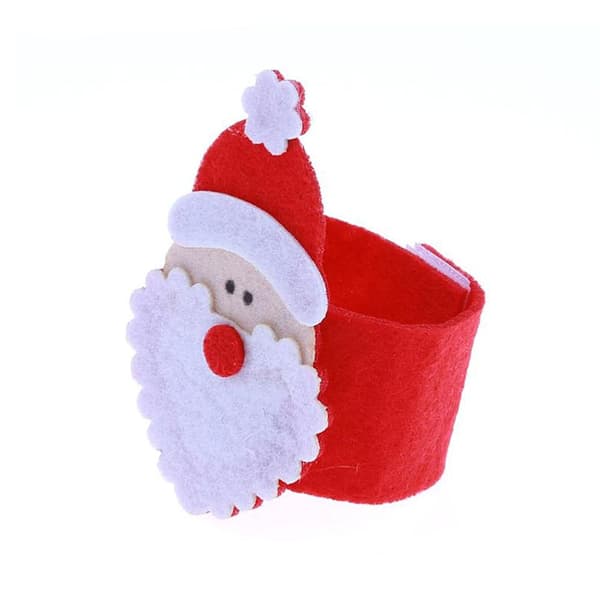 Servetthållare Tomte med luva / Jul 4-pack