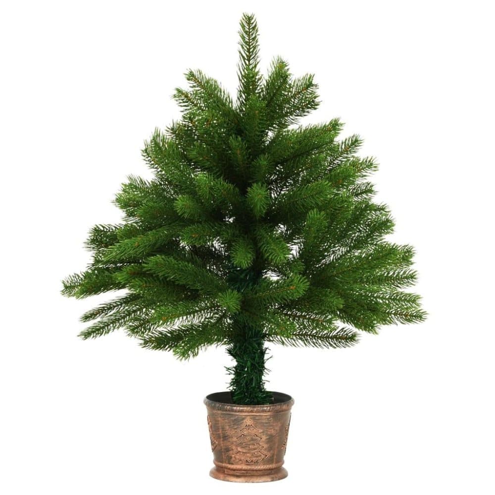 Vidaxl Kunstigt Juletrae Naturtro Nale 65 Cm Gron Cdon