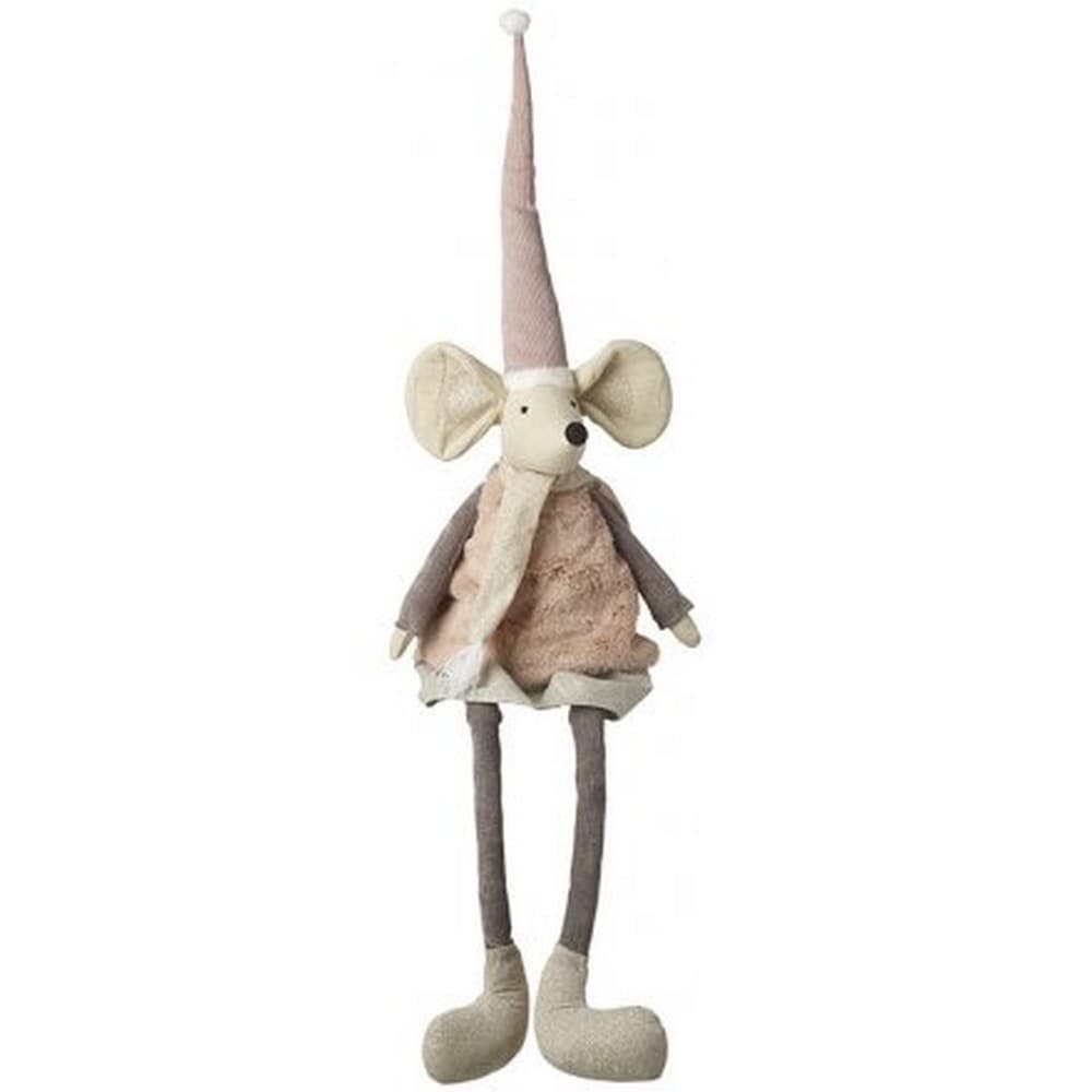 Sitting Mouse With Tall Hat Decoration