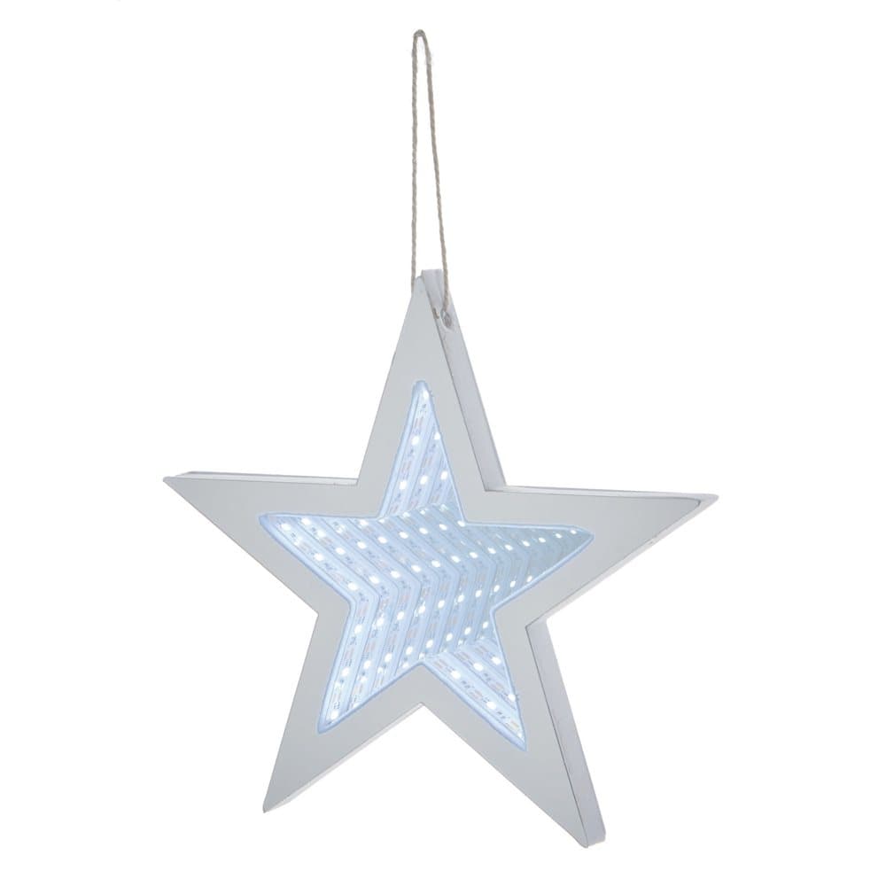 Christmas Shop LED Star Infinity Mirror