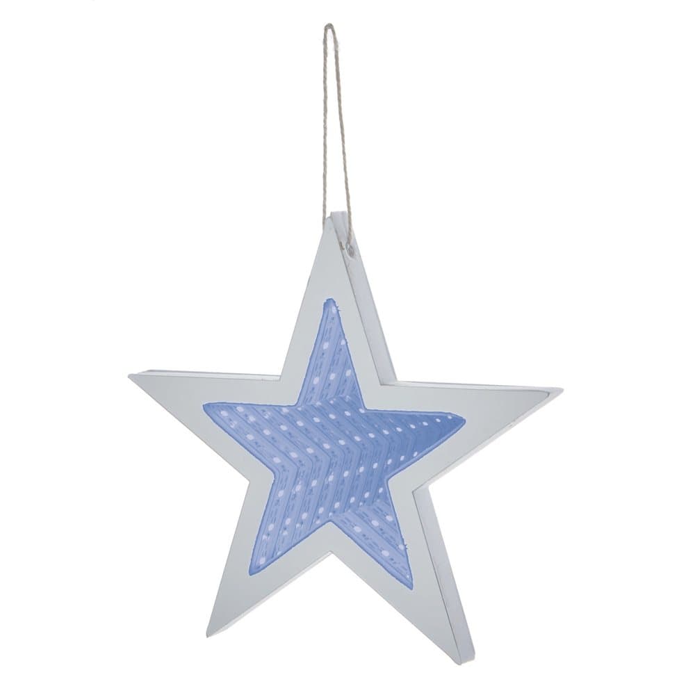 Christmas Shop LED Star Infinity Mirror