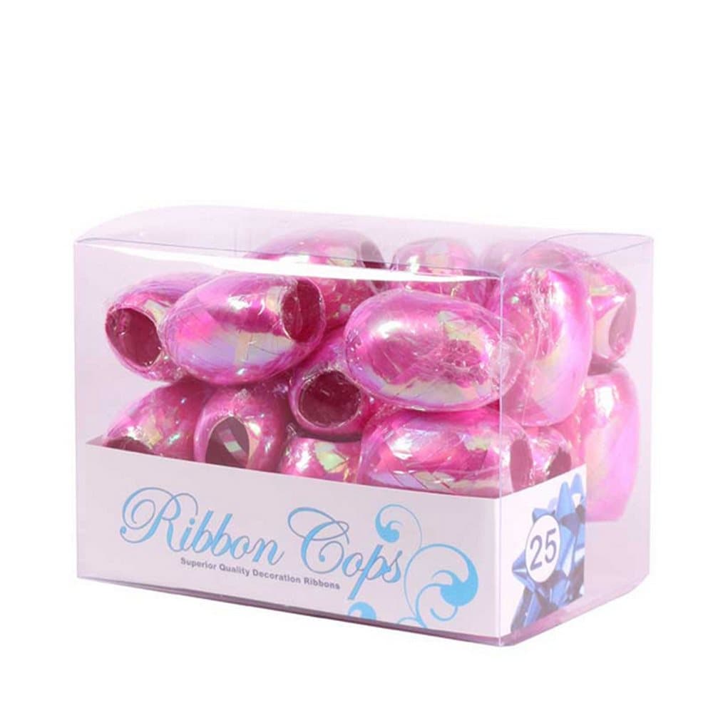 Apac Iridescent Ribbon Cops (Pack of 25)