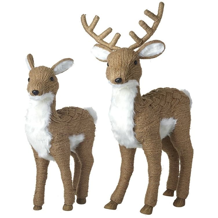 Standing Deer And Stag