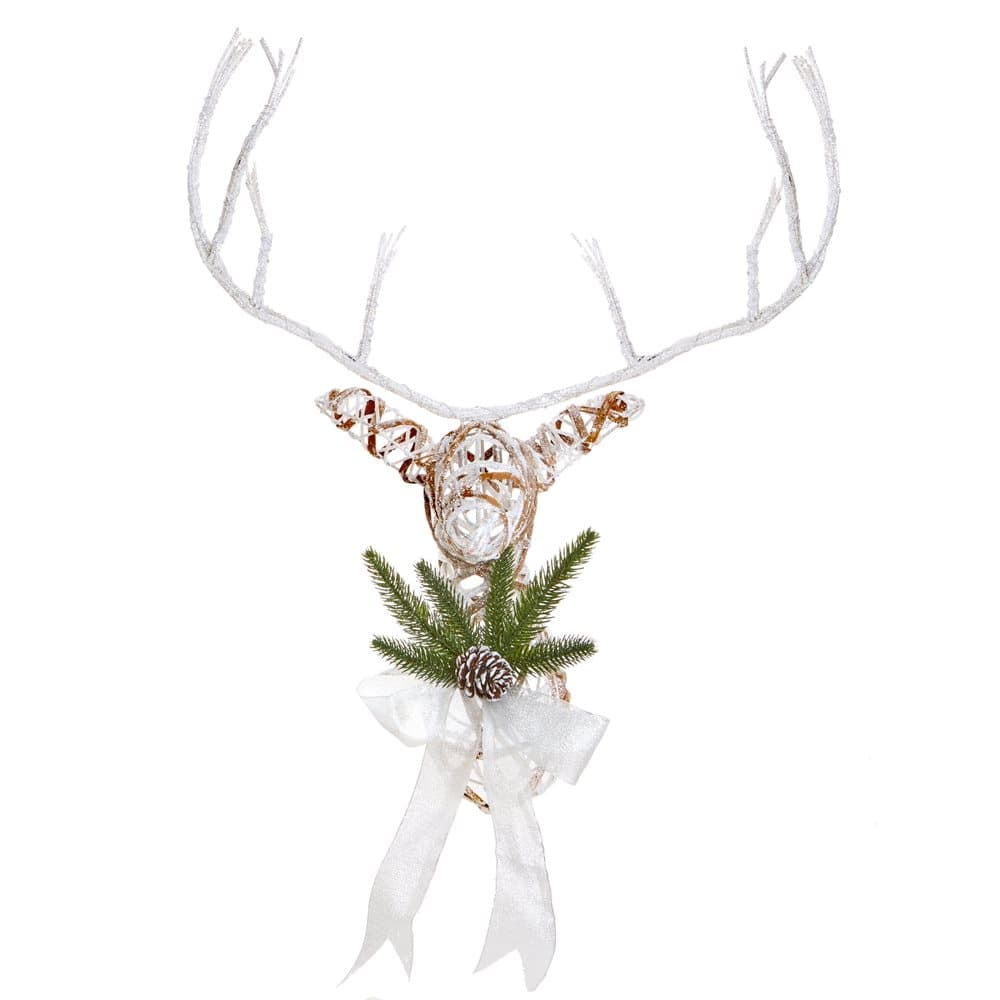 Christmas Shop Small Rattan Reindeer