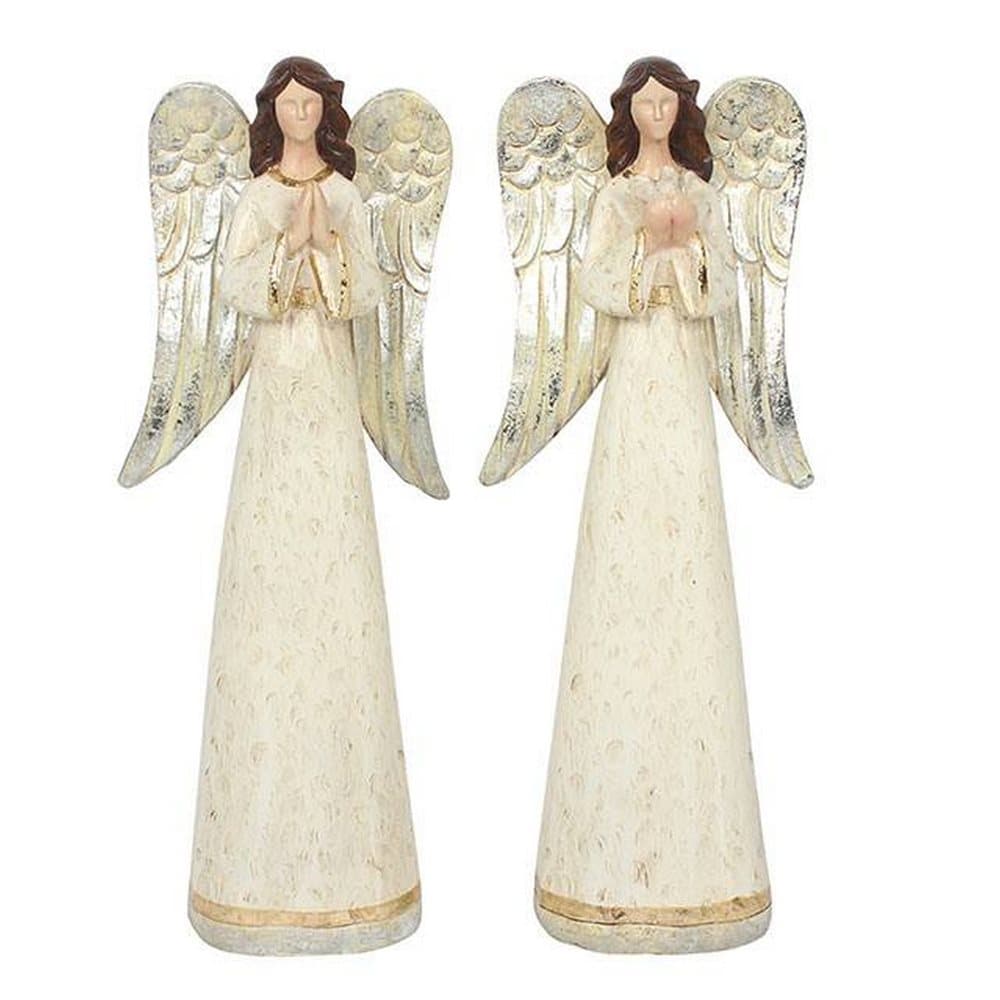 Something Different Set Of 2 Medium Angel Ornaments