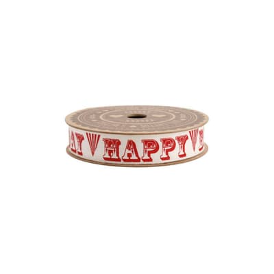 CGB Giftware Happy Birthday Bunting Ribbon (5m)