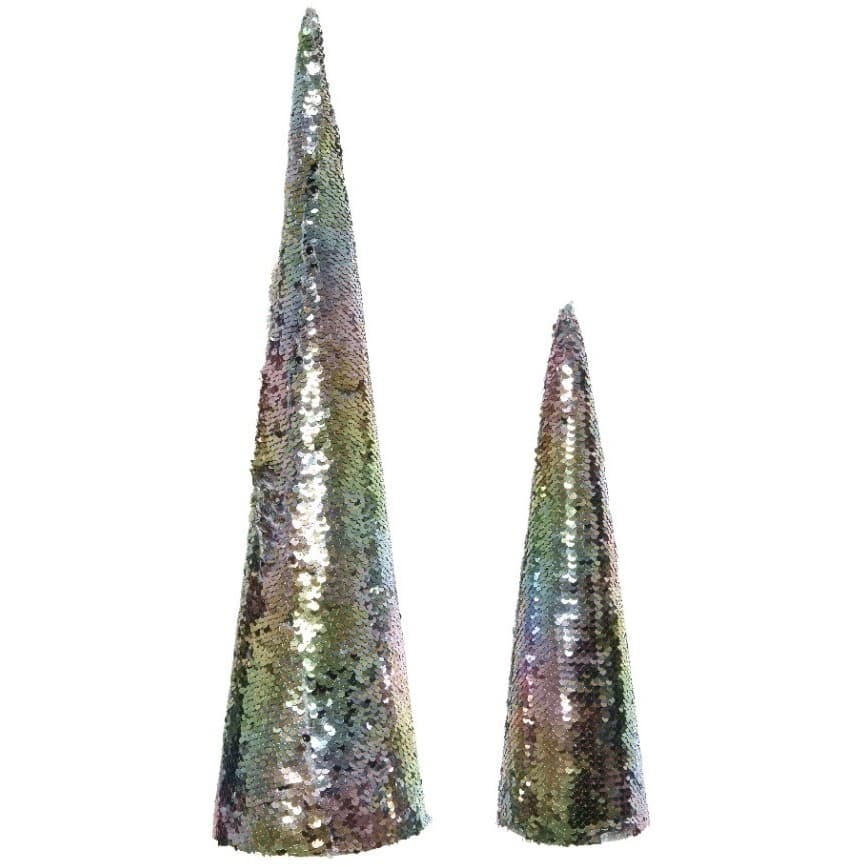 Sequinned Cone Trees