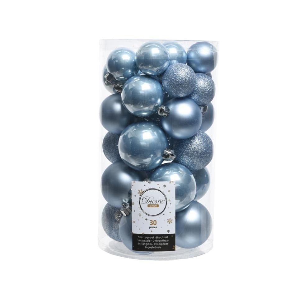 Kaemingk Shatterproof Baubles (Pack of 30)