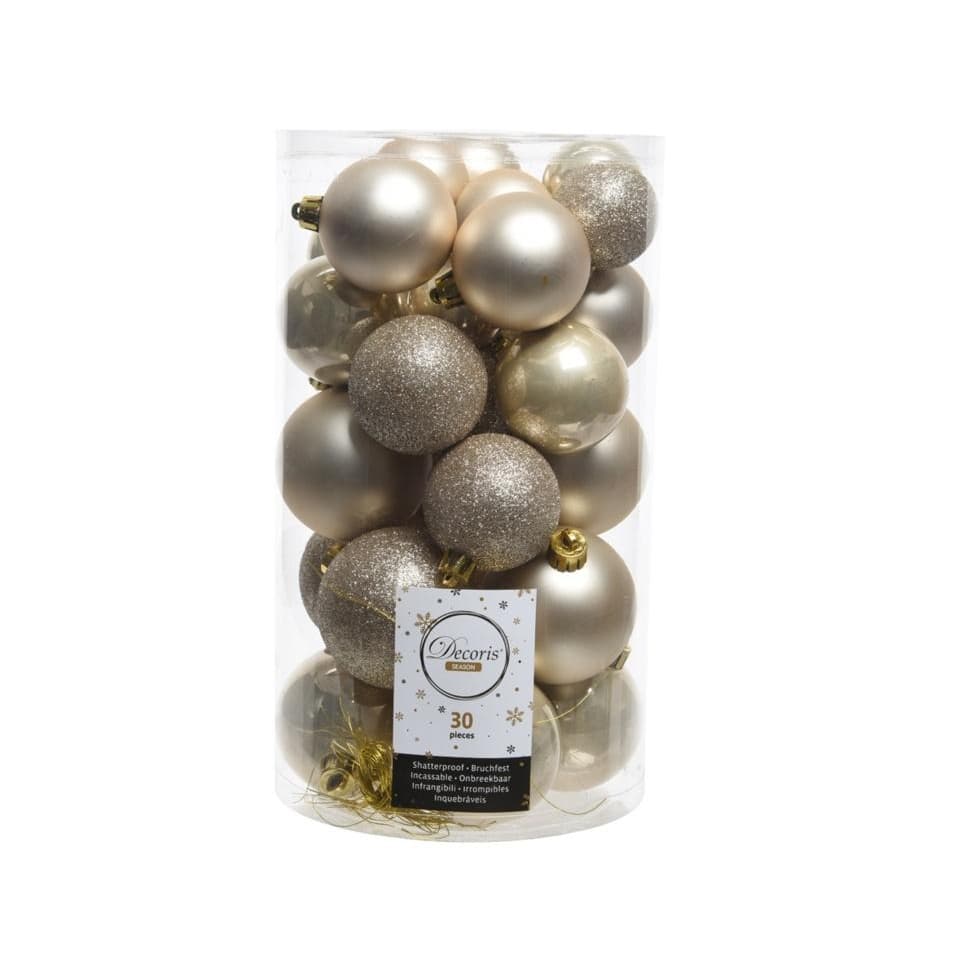 Kaemingk Shatterproof Baubles (Pack of 30)