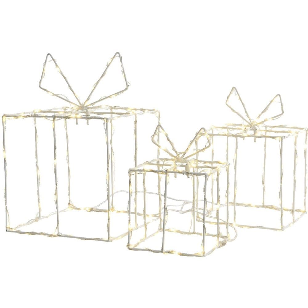 LED Gift Boxes Decoration (UK Plug)
