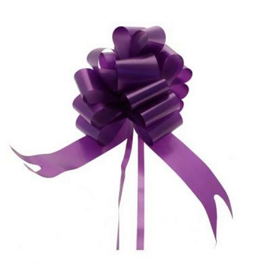Apac 50mm Block Colour Decorative Pull Bow Ribbon