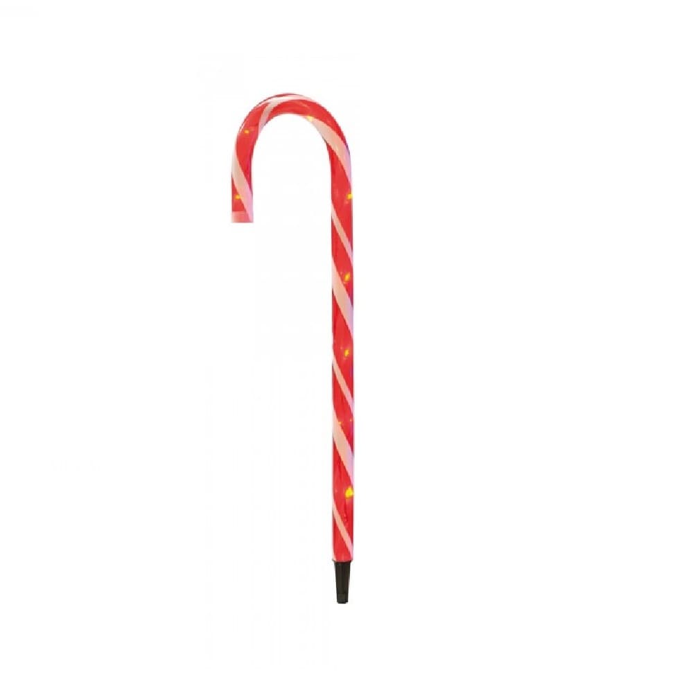 Christmas Shop Candy Cane Stake String Lights (UK Plug)