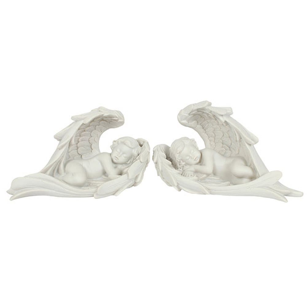 Something Different Cherub Sleeping In Wings Ornament