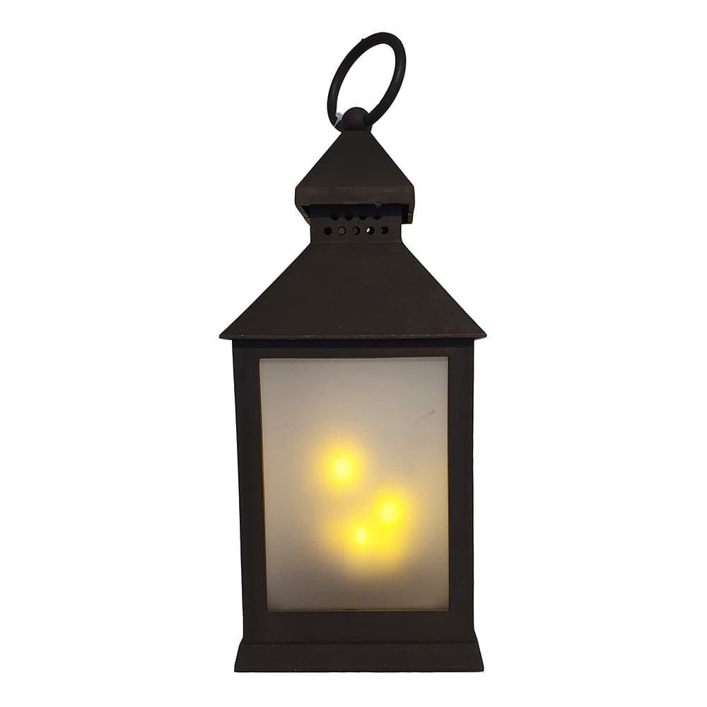 Lykta med led ljus