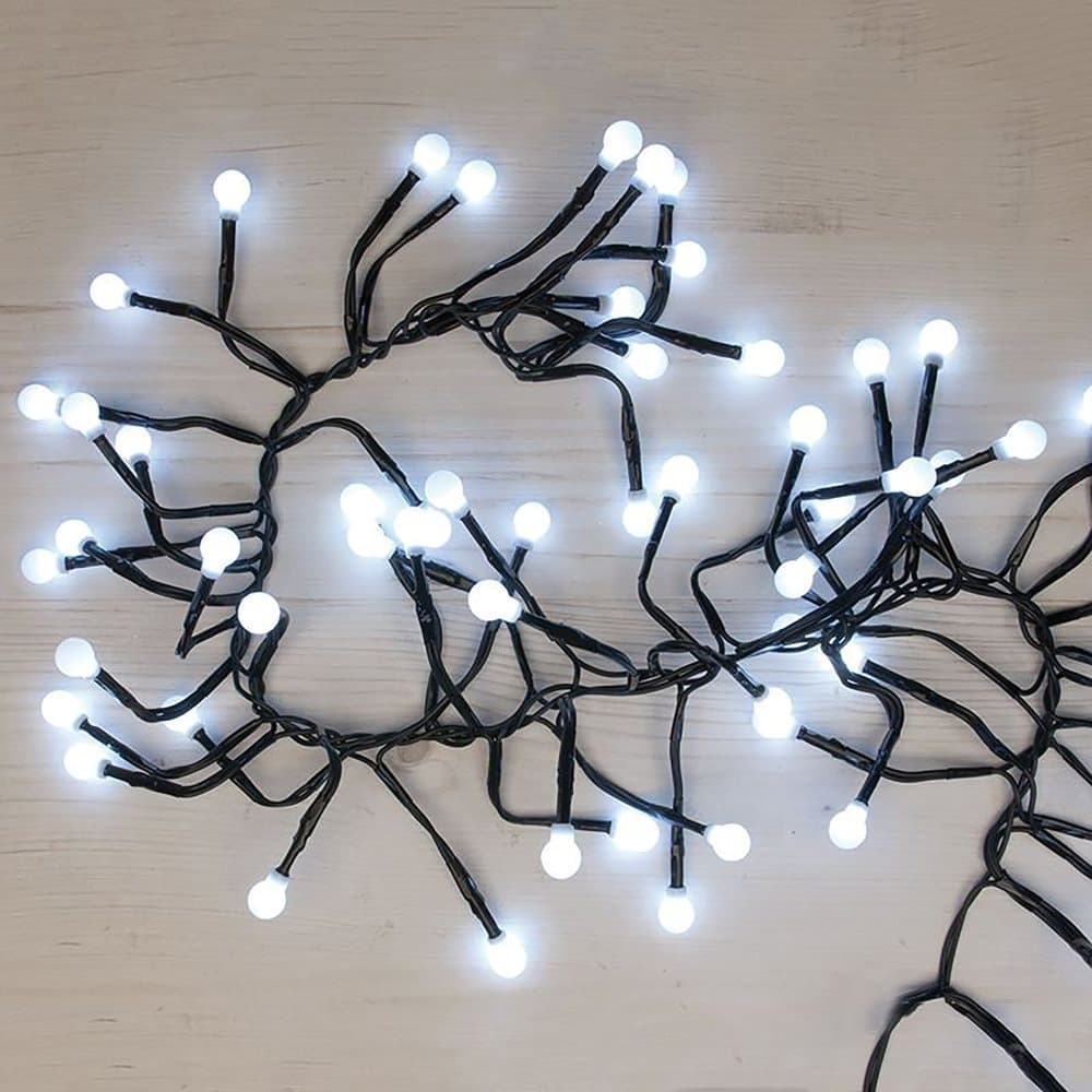 Christmas Shop 280 Ball Cluster Lights (UK Mains)