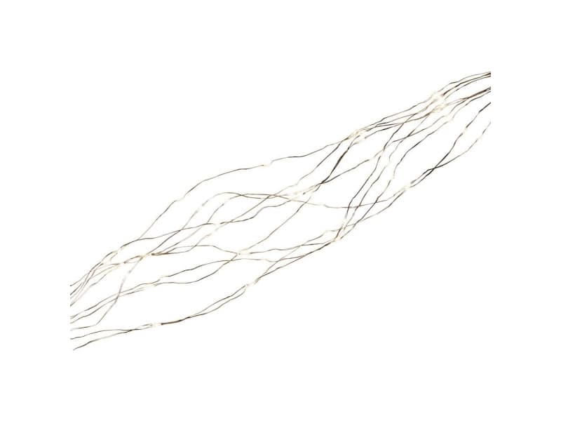 Konstsmide 6380-160 LED-Lametta Dråbe LED (RGB) Transparent