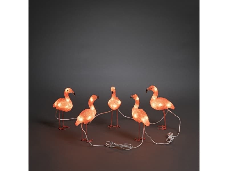 Konstsmide 6267-803, Light decoration figure, Orange, Akryl, Plast, IP20, Vit, 40 lamp(or)