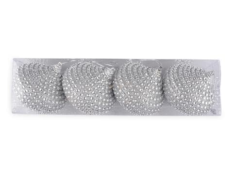 Joulukoriste glitterpallot