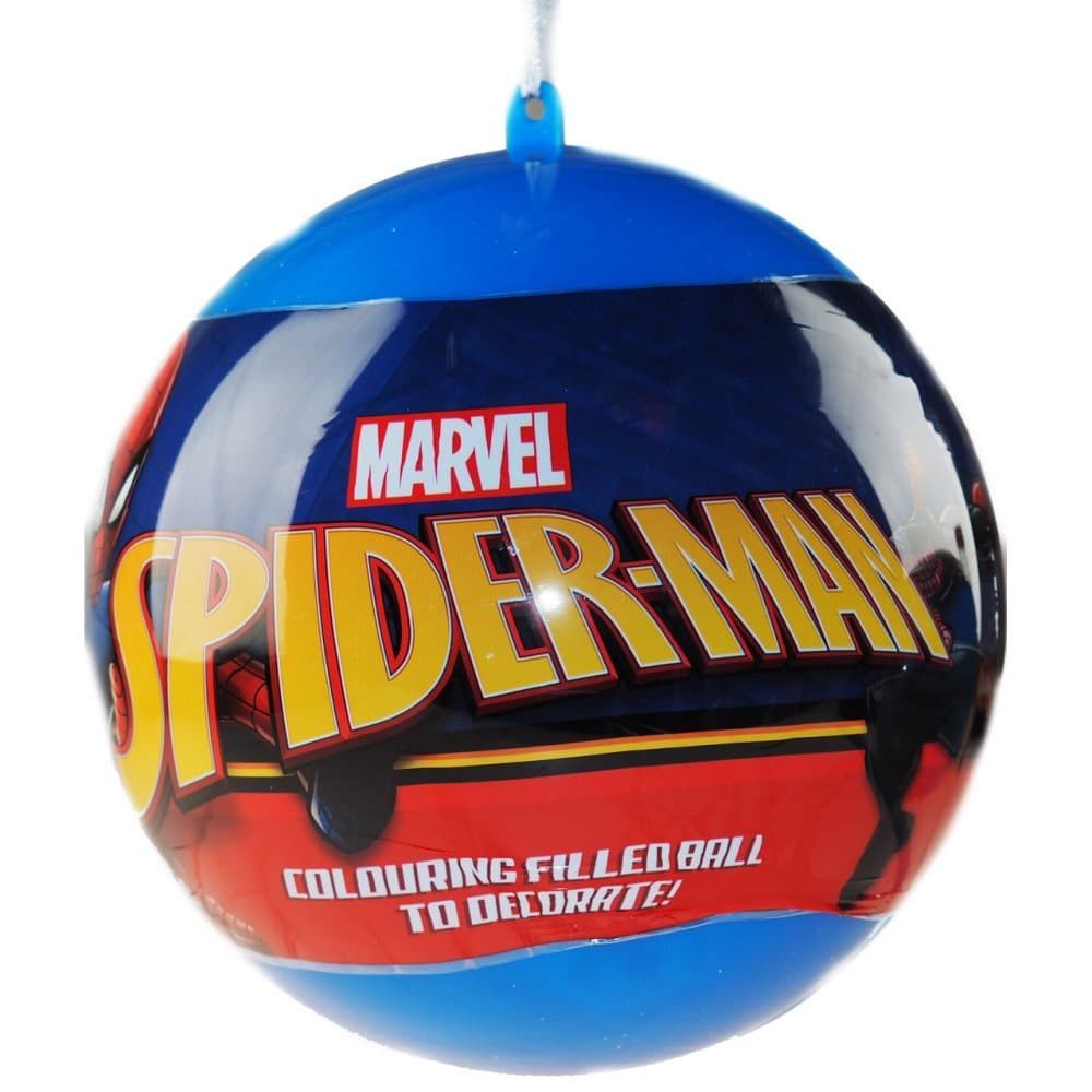 Spider-Man Giant Christmas Bauble & Stationery Set