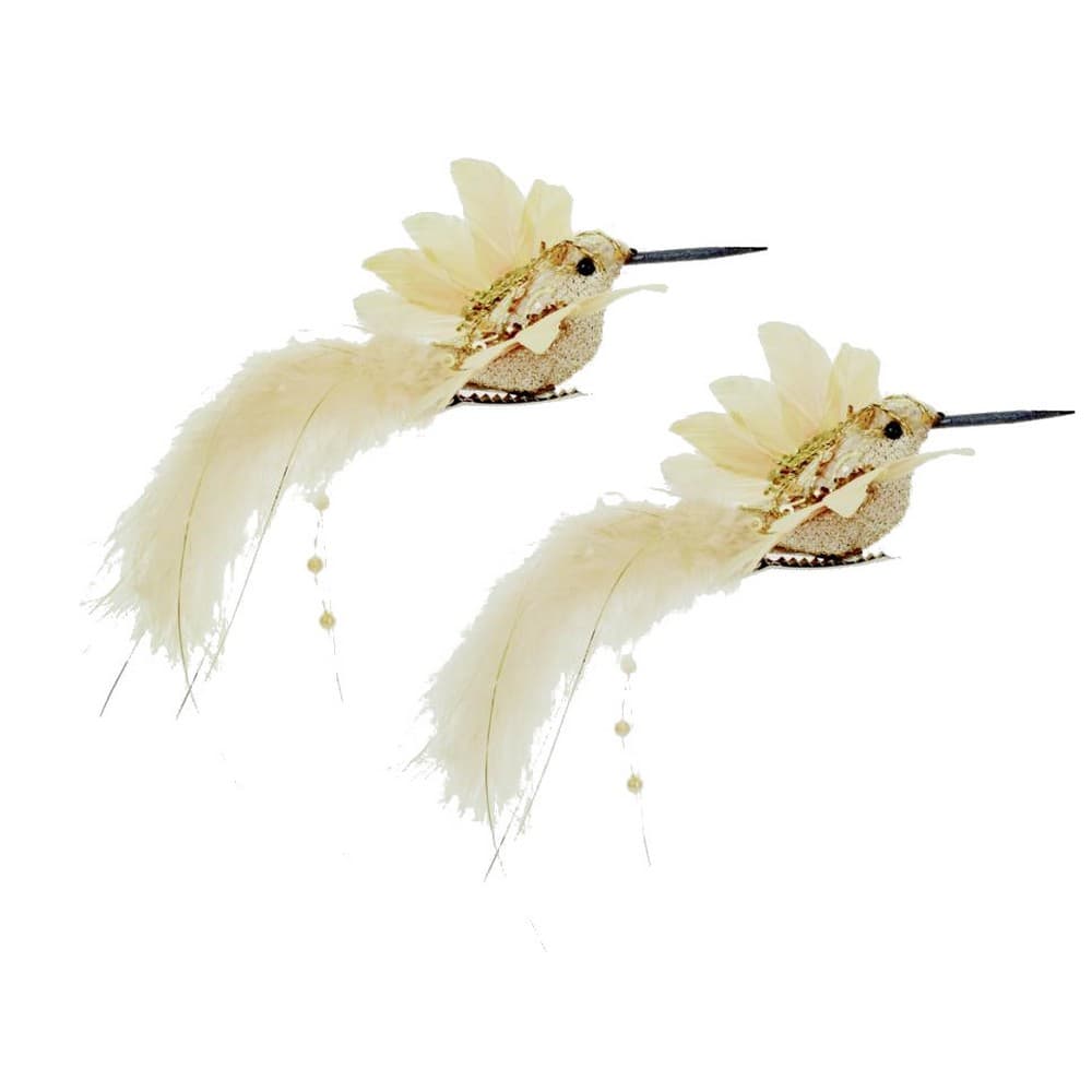 Premier Humming Birds Christmas Decorations (Pack of 2)