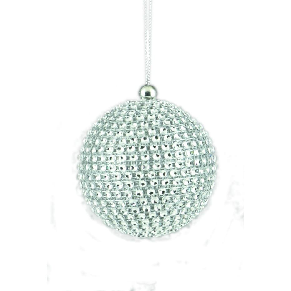Premier Christmas Diamante Baubles (Set Of 3)