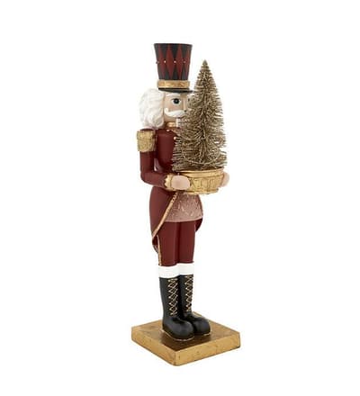 Tennsoldat Röd Dekoration Jul Figur Dexter Julpynt 38cm - Holmen