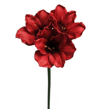 Amaryllis Konstgjord Blomma Jul Julblomma - Mr. Plant