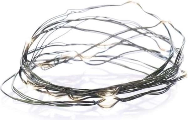 Emos Xmas nano timer LED Christmas lights on a warm white cable, 40 pcs. (ZY1915T)