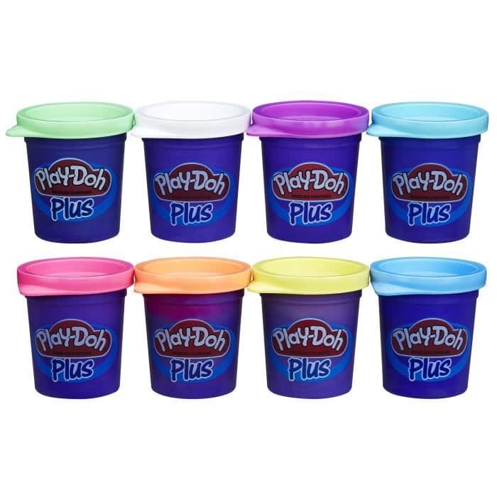 PLAY-DOH - 8 PLAY DOH PLUS POTS