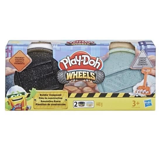 PLAY-DOH-hjul - Konstruktionspasta - Tjære og cement