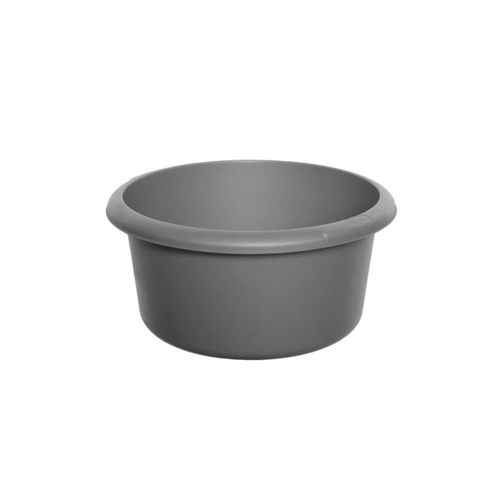 Whitefurze Round Plastic Washing Bowl